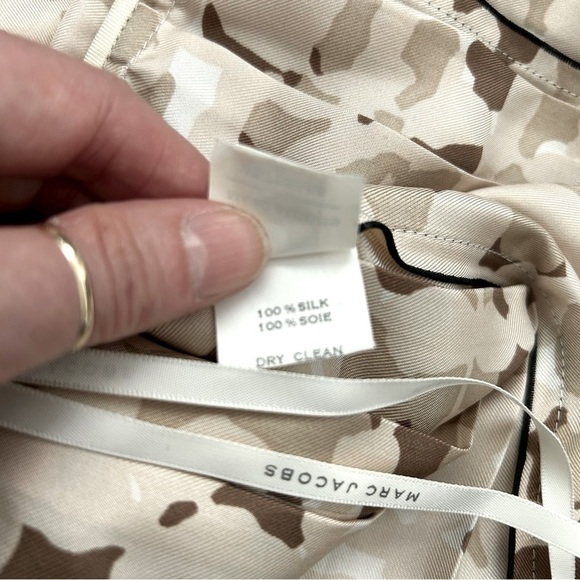 Marc Jacob Silk Pleated Backless Dress - Picture 13 of 16